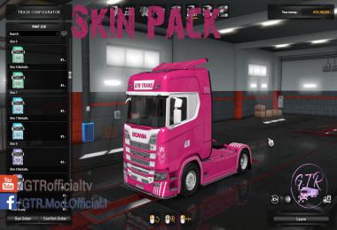 Skin Pack for Scania S Next Gen and Standard Trailers v1.0