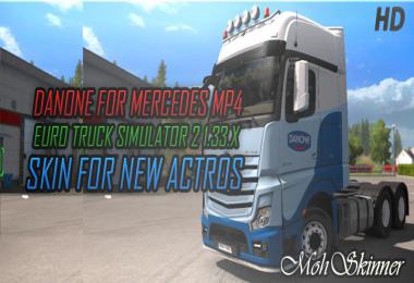 Skin Ste Danone - Mercedes MP4 - ETS2  1.33.x