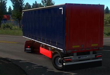 Steerable Axle for Short Single Axle Curtain Trailer 1.34.x