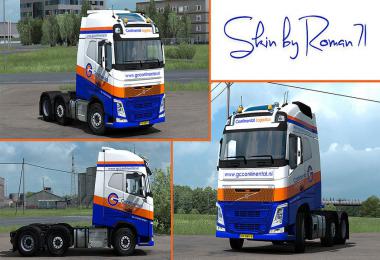 Volvo FH 2012 Grampian Continental skin 1.33.x