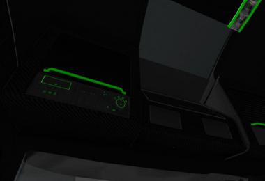 Volvo FH 2012 Black - Green Interior With Green Lights 1.34.x