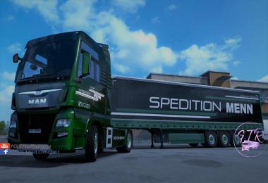 Skin Pack Spedition Menn for MAN TGX Euro 6 1.34.x