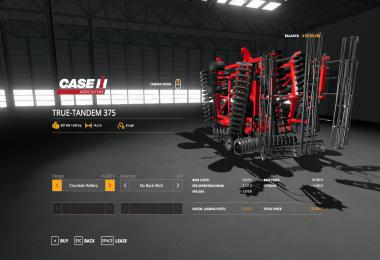 Case IH True-Tandem 375 Disk Harrow v1.0