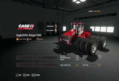 FS19 Eagle355th Steiger 1000 v1.0