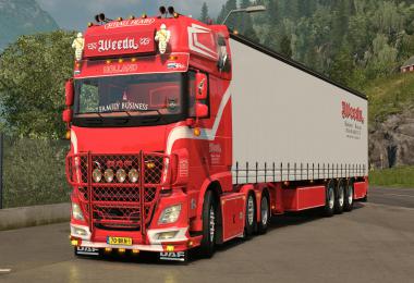 DAF Weeda Transport & Trailer 1.34