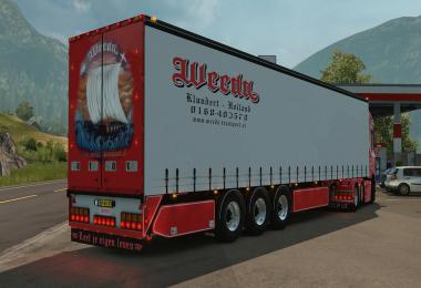 DAF Weeda Transport & Trailer 1.34