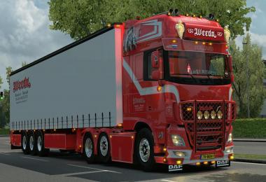 DAF Weeda Transport & Trailer 1.34