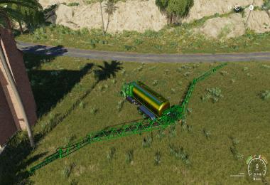 JD 4045 hooklift sprayer v1.0.0.1