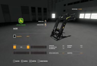 John Deere 643R v1.1.0.0