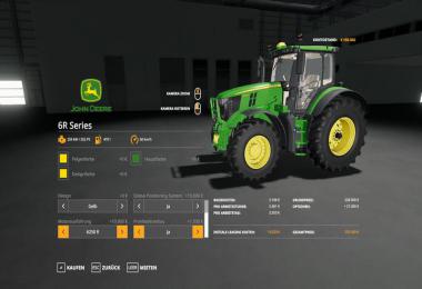 John Deere 6R v1.1.0.0