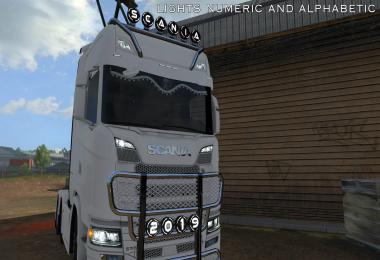 Lights Numeric And Alphabetic All Trucks 1.34