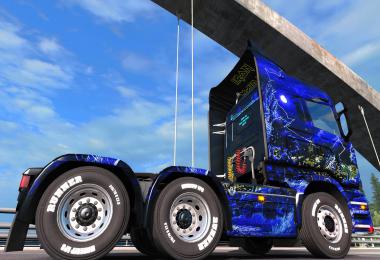 Live After Death – Iron Maiden skin Scania Streamline v1.0