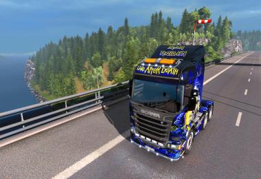 Live After Death – Iron Maiden skin Scania Streamline v1.0