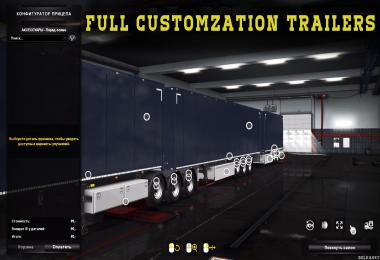 Mega customization Owned Trailers v1.0 1.34.x