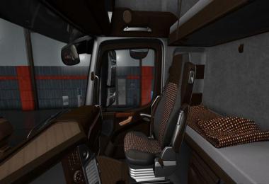 Mercedes Actros MP4 LUX Wood Interior 1.34.x