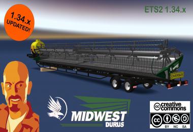 MIDWEST DURUS TRAILERS ETS2 1.34.x