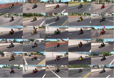 Motorcycle Traffic Pack (ATS) by Jazzycat v2.5