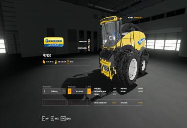 New Holland FR 920 By Gamling v1.0.0.1