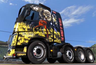 Number of the Beast Skin for Volvo FH16 2012 1.34.x