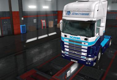 P2 Stainless skin For Scania RJL & Scania R4 Series 1.34