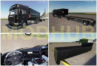 Pack dump trucks with trailers v1.0