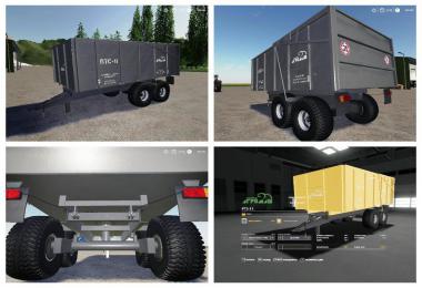 Pack trailers for tractor v1.0