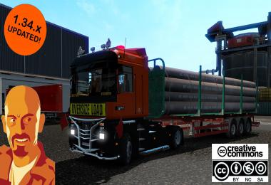 RENAULT AE MAGNUM ETS2 1.34.x