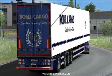 ROML Cargo MAN TGX Euro6 and VAK 4.4m DRY HCT Skinpack 1.34.x