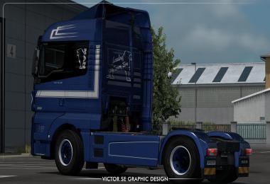 ROML Cargo MAN TGX Euro6 and VAK 4.4m DRY HCT Skinpack 1.34.x