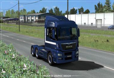 ROML Cargo MAN TGX Euro6 and VAK 4.4m DRY HCT Skinpack 1.34.x