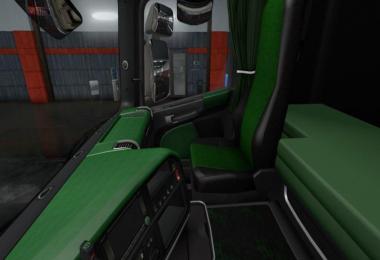 Scania R2009 Black - Green Interior 1.34.x