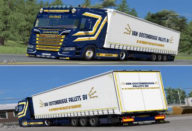 Scania S Next Generation Van Oostenbrugge Combo Skin Pack v2.0