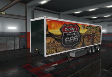 Skin for own trailer (SCS) Iron Maiden v1.0