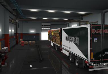 Skin for own trailer (SCS) Iron Maiden v1.0