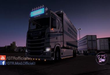 Skin Pack Spedition Hohner v1.1 for Scania S Next Gen Tandem