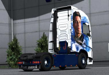 Skin Pearl Harbor for Volvo FH & FH16 2012 Reworked by Eugene