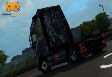 Skin VOLVO FH 12 GUNS N´ ROSES 1.34