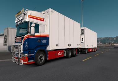 Tandem addon for RJL Scania RS&R4 by Kast v1.9.1 1.34.x