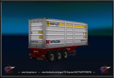 TZ Trailers pack with owned ETS2 1.34.x