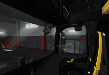 Volvo FH 2012 Black - Yellow Interior With Red Lights 1.34.x