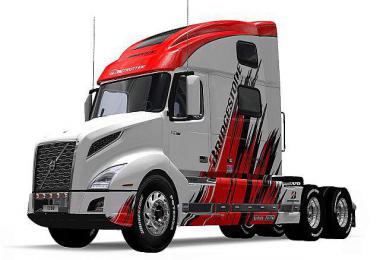 Volvo VNL 2018 Bridgestone skin 1.34