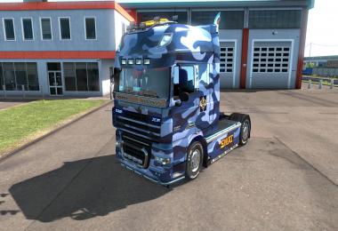 Skin SWAT for DAF XF 105 1.34.x