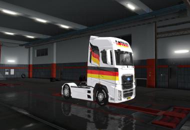 SKINS GERMANY FLAG FOR FORD F-MAX 1.34.x