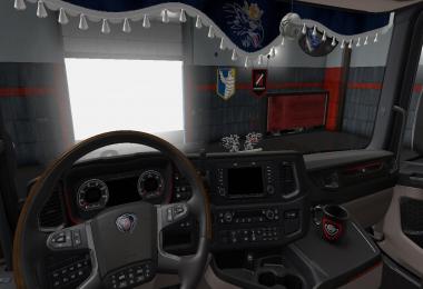 Animated Side Cover for Scania S & R 2016 1.34.x