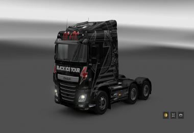 Black Ice Truck & Trailer skin v1.0