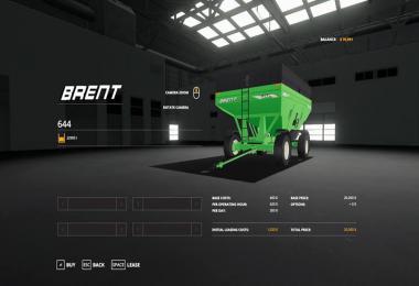 Brent 644 Gravity Wagon v1.0