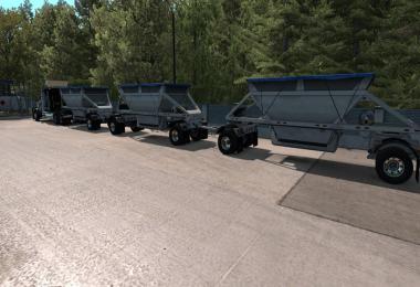 Dump Bottom Triple MP-SP TruckersMP Multiplayer 1.34.x