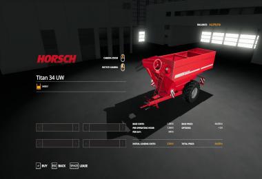 Horsch Titan 34uw beta