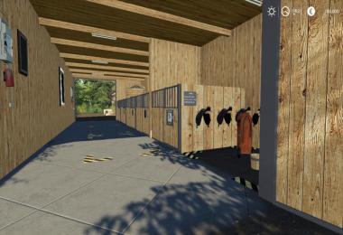 Horse stable with riding hall v1.0