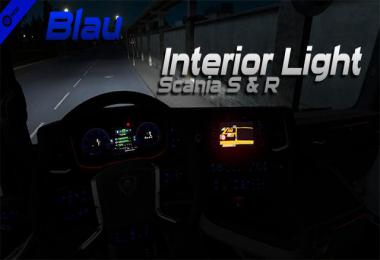 Interior Lights for Scania S & R 2016 1.34.x